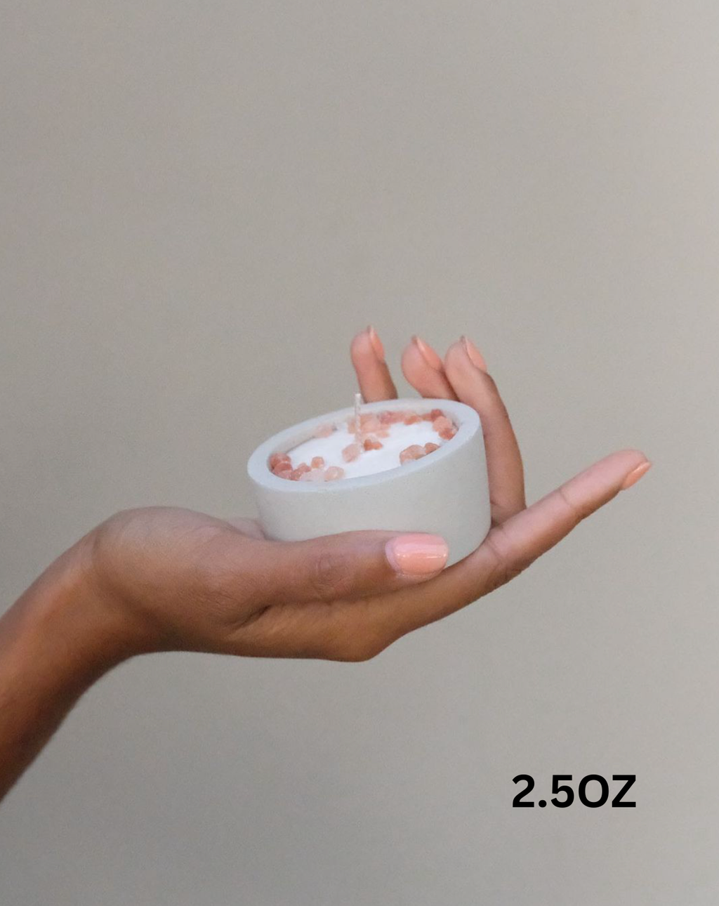 Bees & Botany candle 2.5 oz size — handmade non-toxic candles and wellness goods