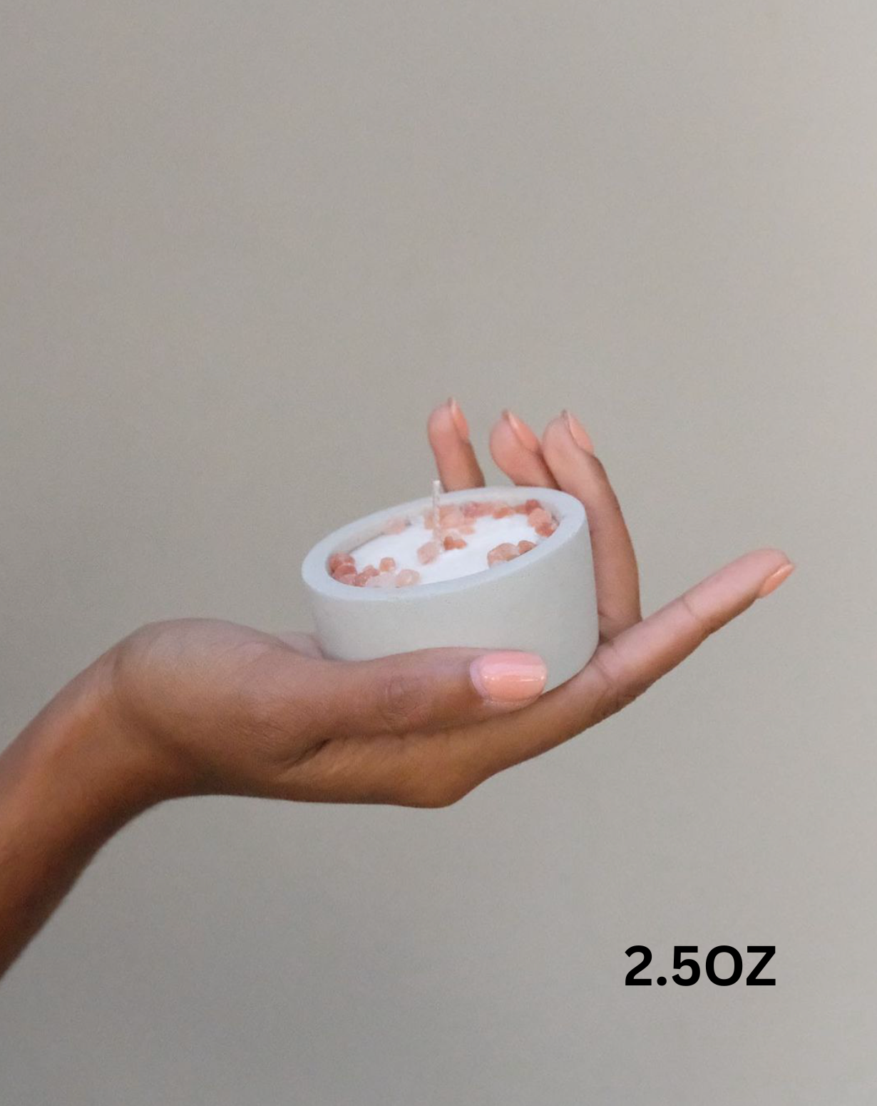 Bees & Botany candle 2.5 oz size — handmade non-toxic candles and wellness goods