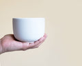 Handcrafted Cement Candle Vessel