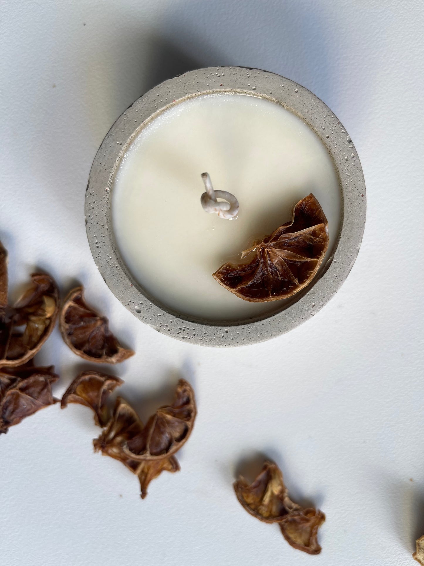 Mandarine candle — citrus, orange, lemon — Bees & Botany