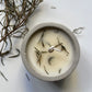 Romarin candle — rosemary, cedar, sage, pine — Bees & Botany